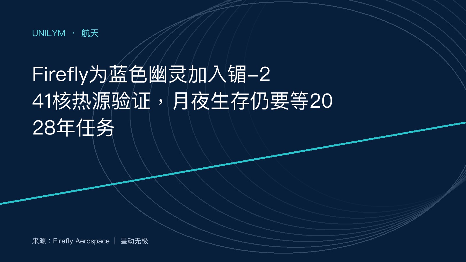 蓝色幽灵月球着陆器搭载核热源载荷示意图