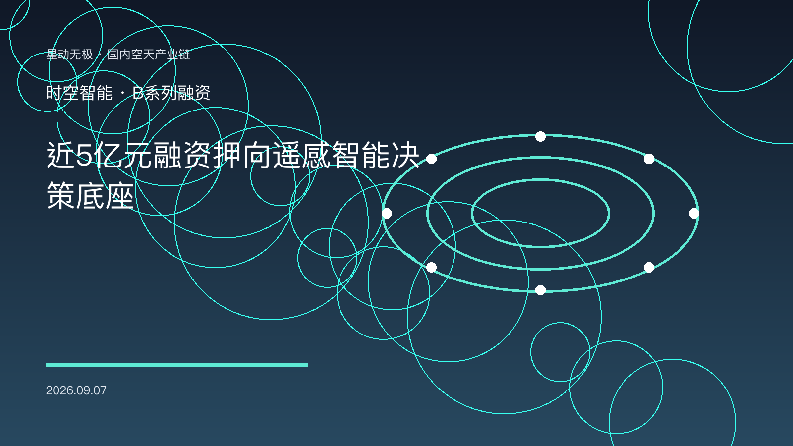 中科世通亨奇近5亿元融资与时空智能产业化示意图