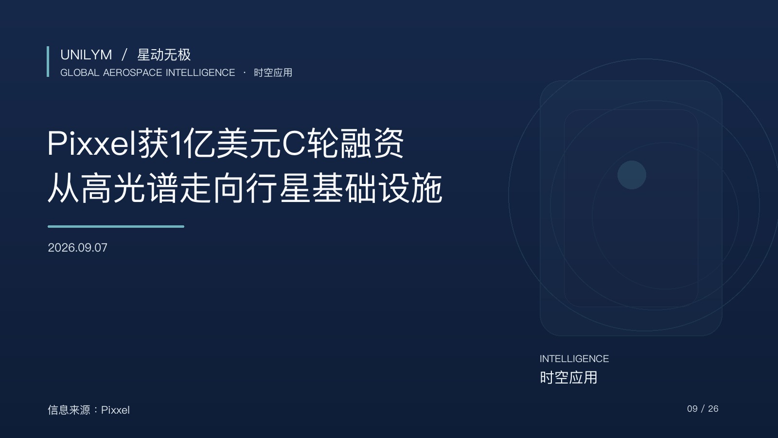 Pixxel高光谱卫星与行星基础设施主题封面