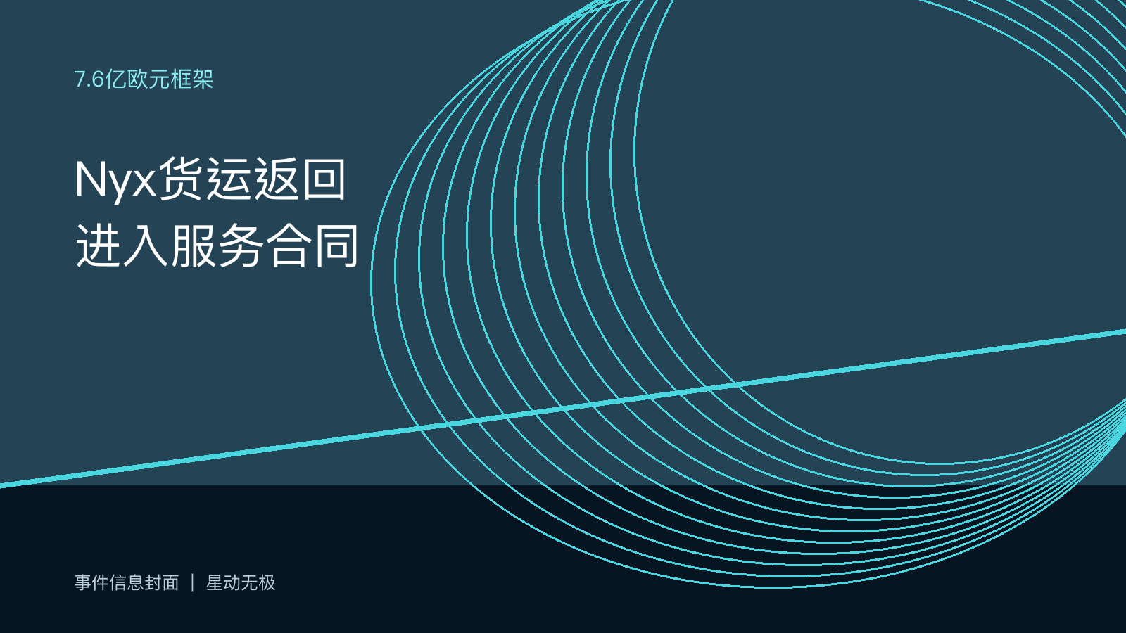 ESA签下7.6亿欧元Nyx合同，但4.5亿欧元仍是可选任务