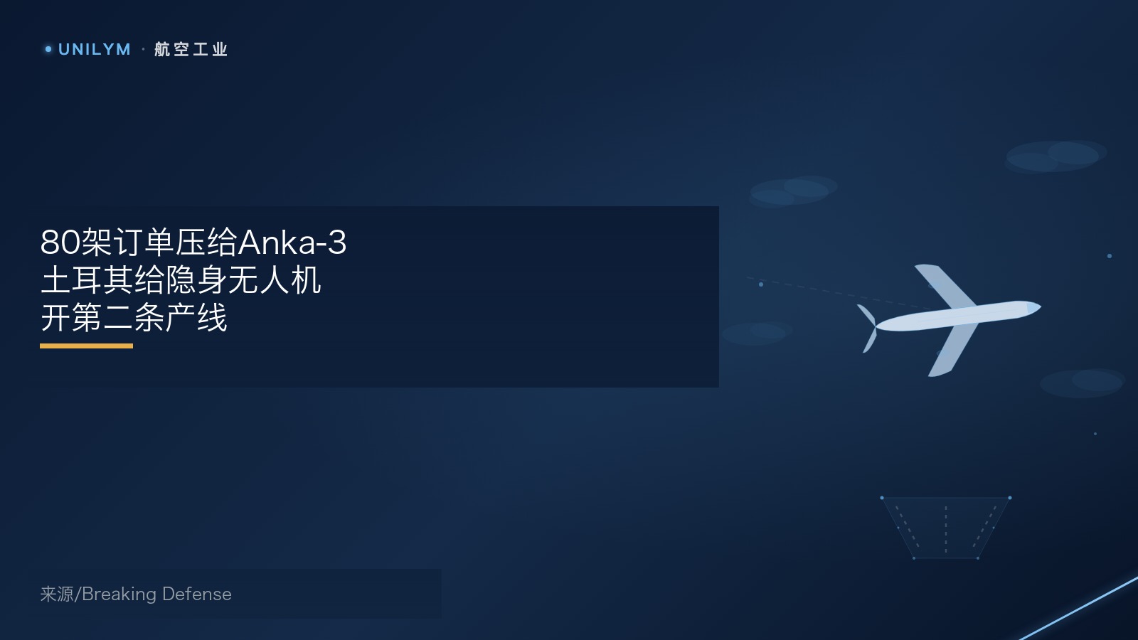 星封面航空工业模板,土耳其Anka-3第二产线