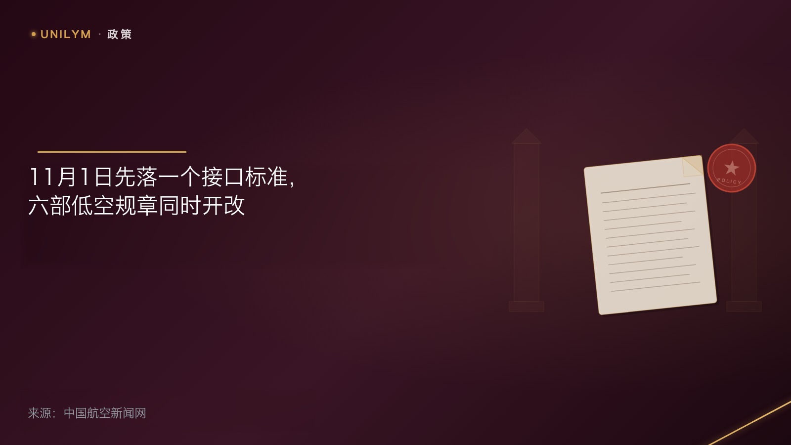 星封面模板 · 政策类