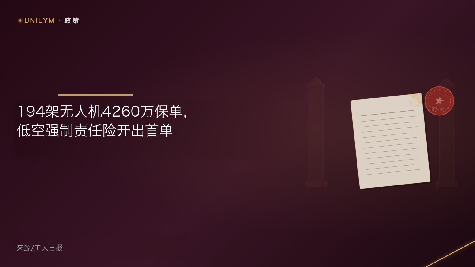 星封面模板 · 政策类